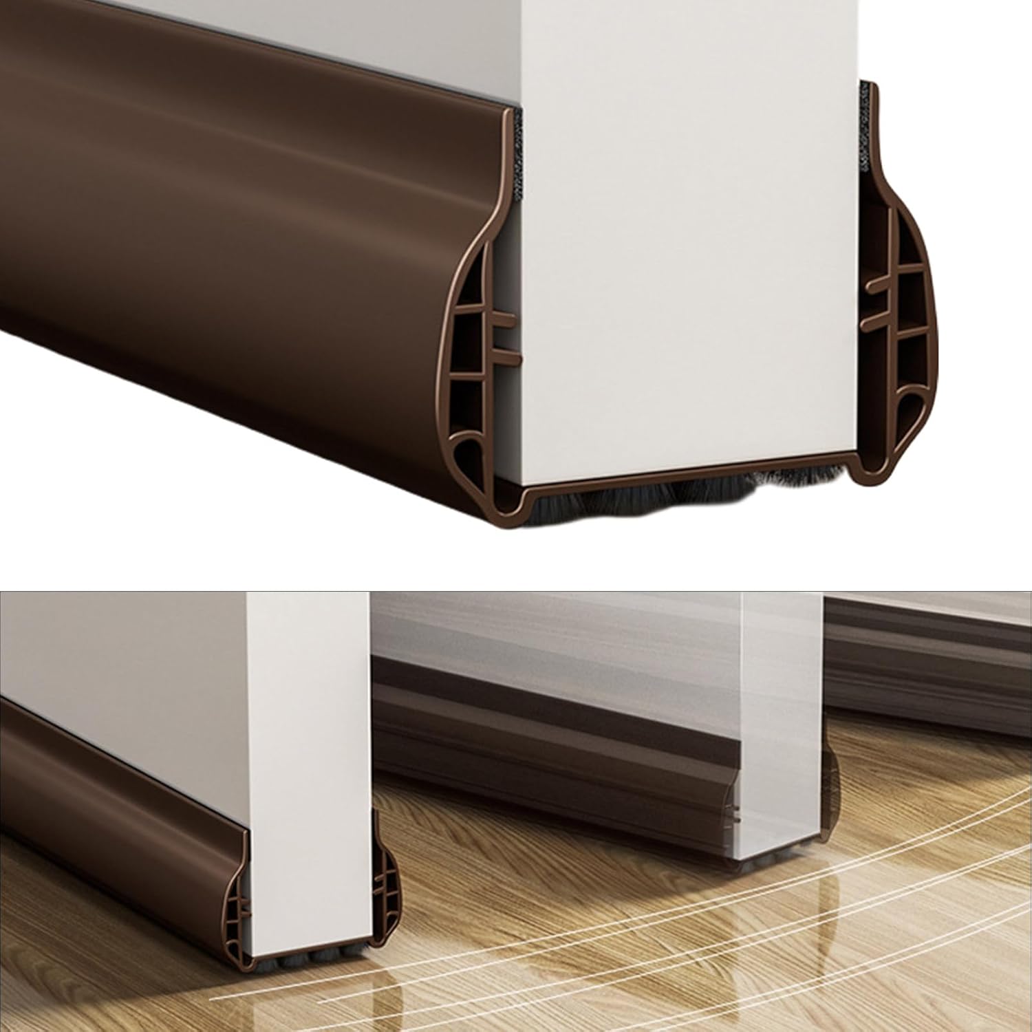 Door Draft Stopper Strips Soundproof Weather Stripping Seals