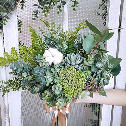 Supla 3 Pcs Realistic Grey Green Eucalyptus Bushes