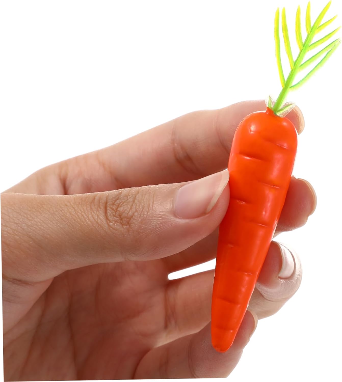 Mini Carrots for Crafts 25pcs - Artificial Vegetables Easter Decor