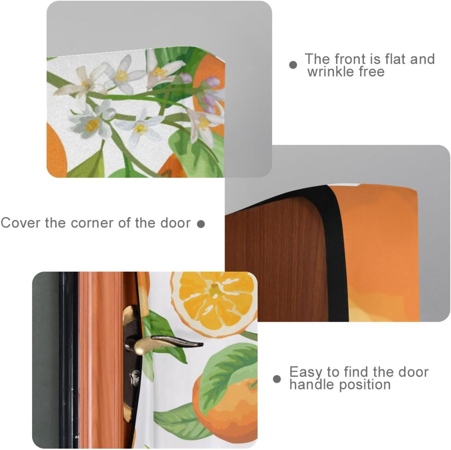 Susiyo Christmas Door Cover Stretch Fabric Decor