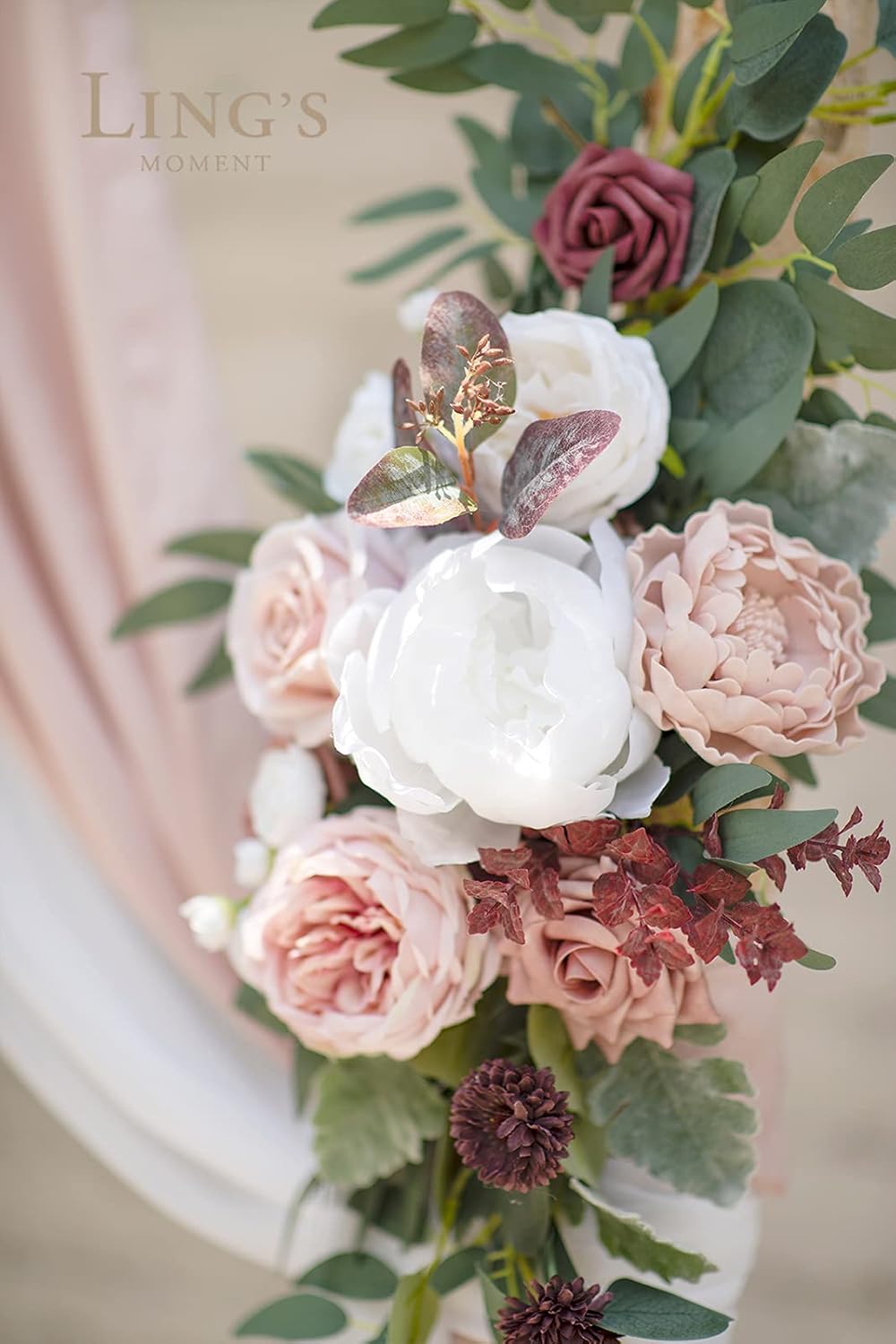 Lings Moment Wedding Arch Flowers Kit Pack of 4