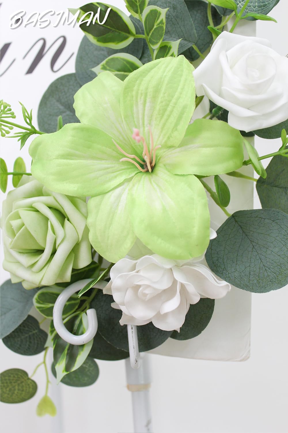 2pcs Wedding Arch Flowers Welcome Sign Decorations 1