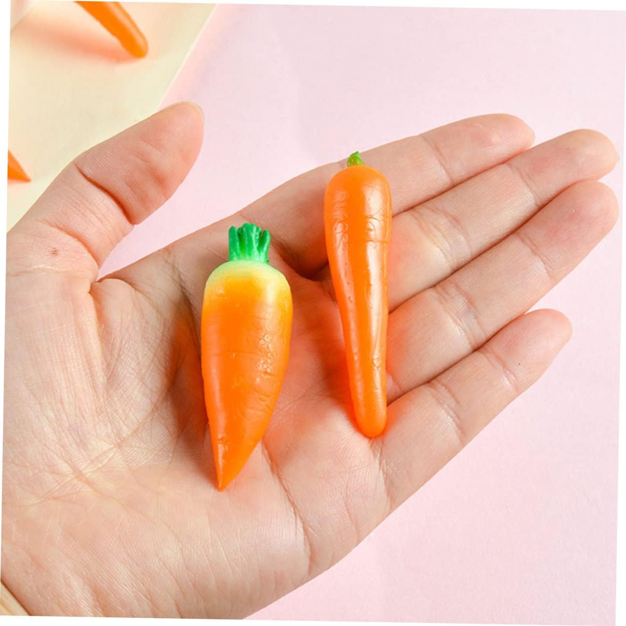 DECHOUS 4sets Artificial Carrots Easter Decor Props