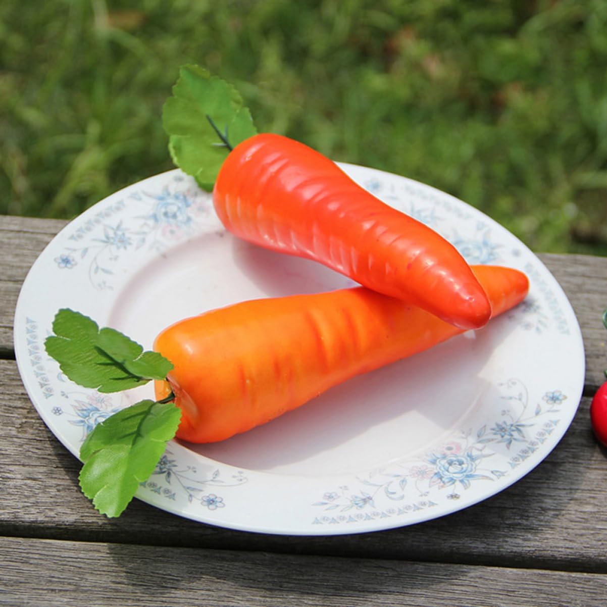 Amosfun 10PCS Lifelike Carrot Decor for Home Easter DIY