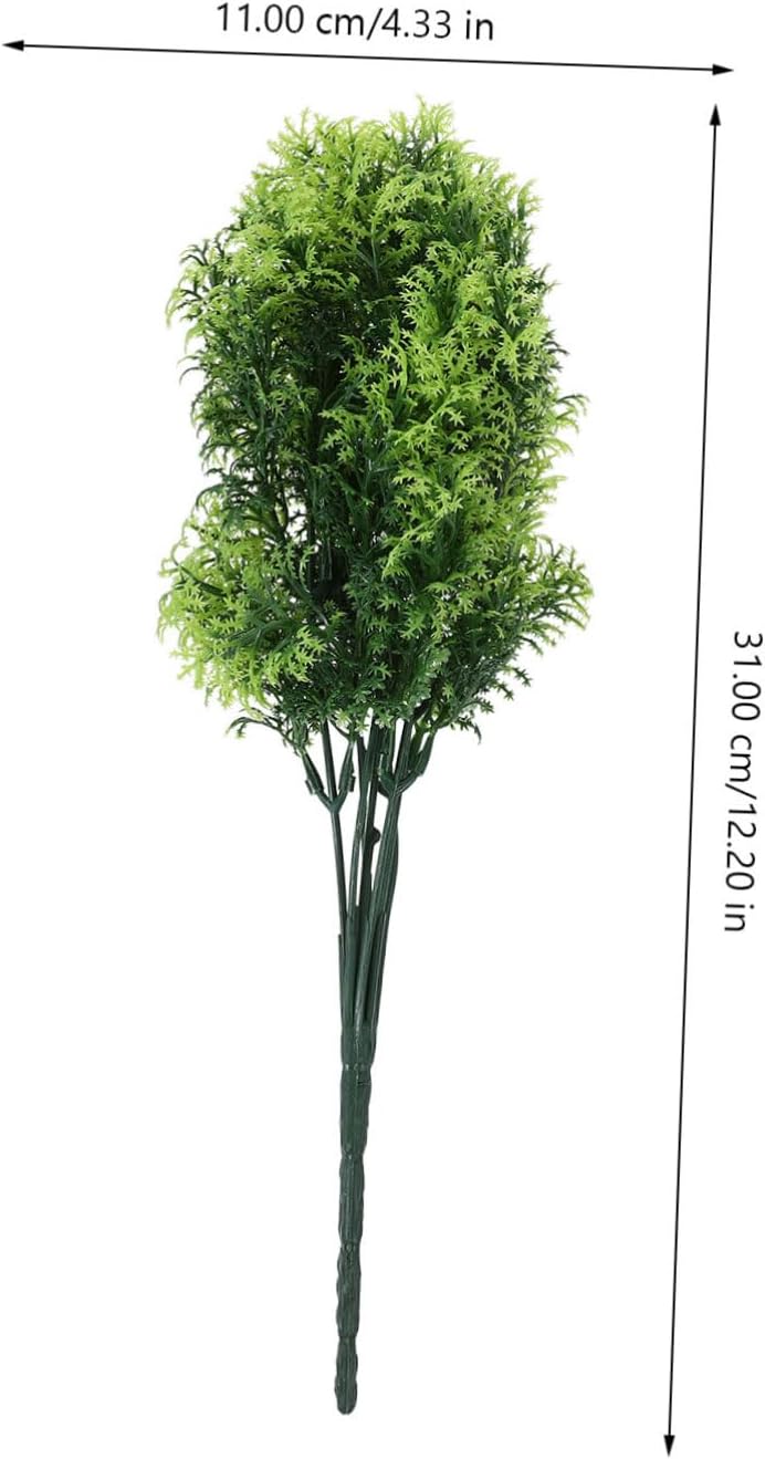 4pcs Decorative Artificial Plants for Home Office and Parties