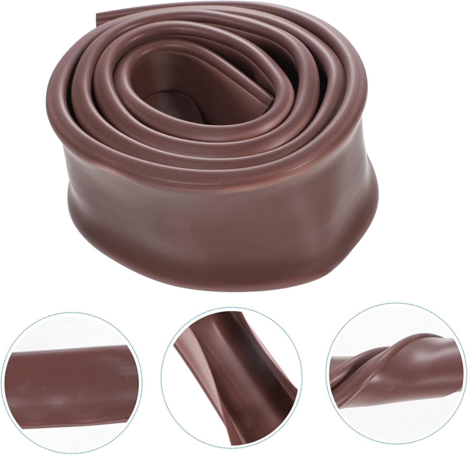RORPOIR Rubber Door Seal Strip Draft Stopper Under Door Gaps Blocker