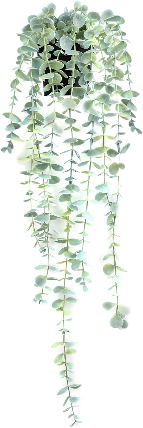 Fake Hanging Eucalyptus Wall Decor 236 Inches 1PCS