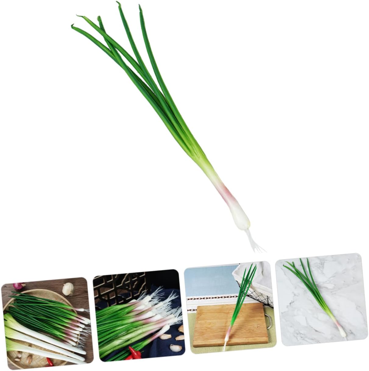Artificial Green Onion Decor for Home and Kitchen