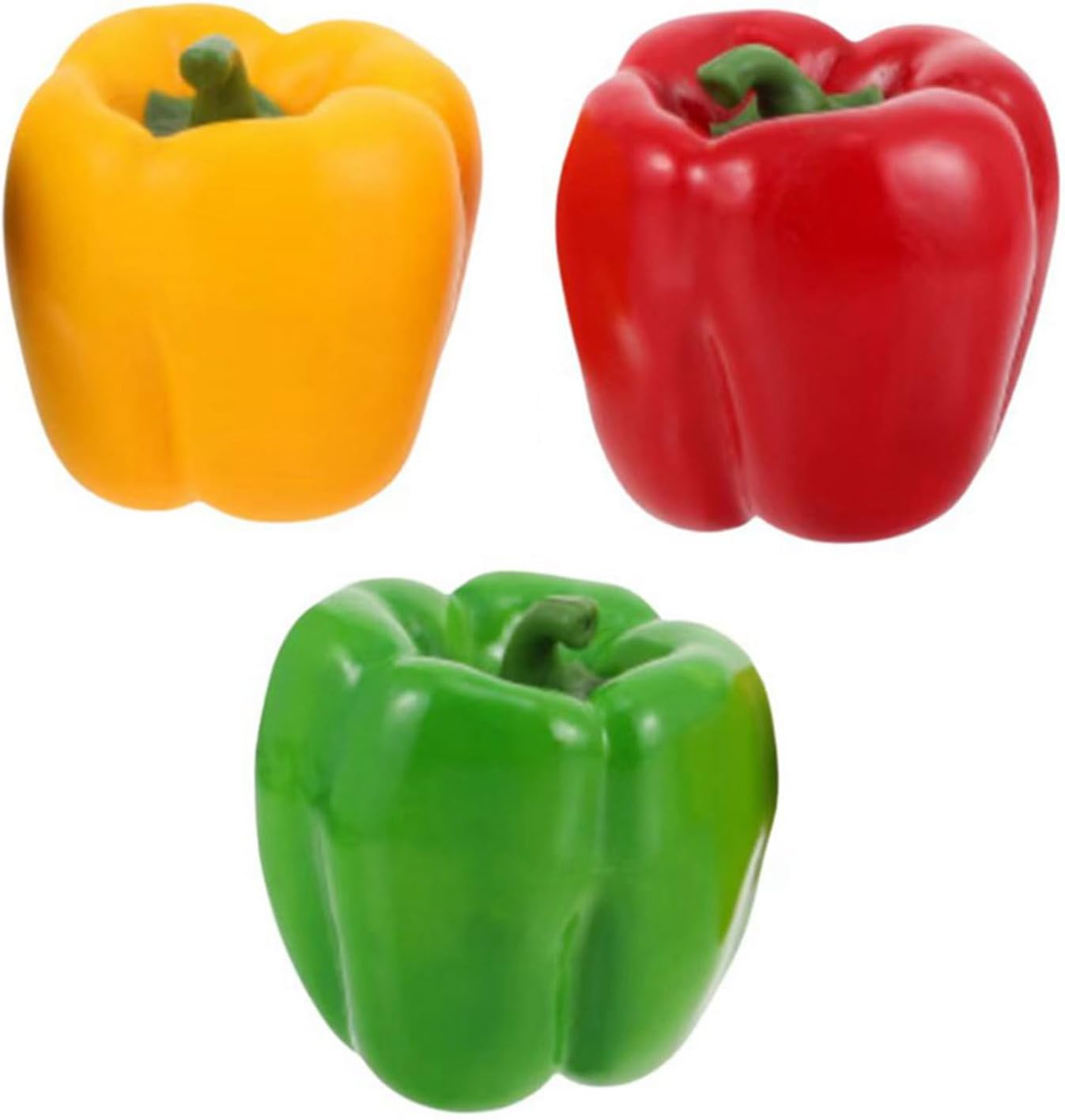 3pc Realistic Artificial Vegetable Skewers for Kitchen and Educational Use
