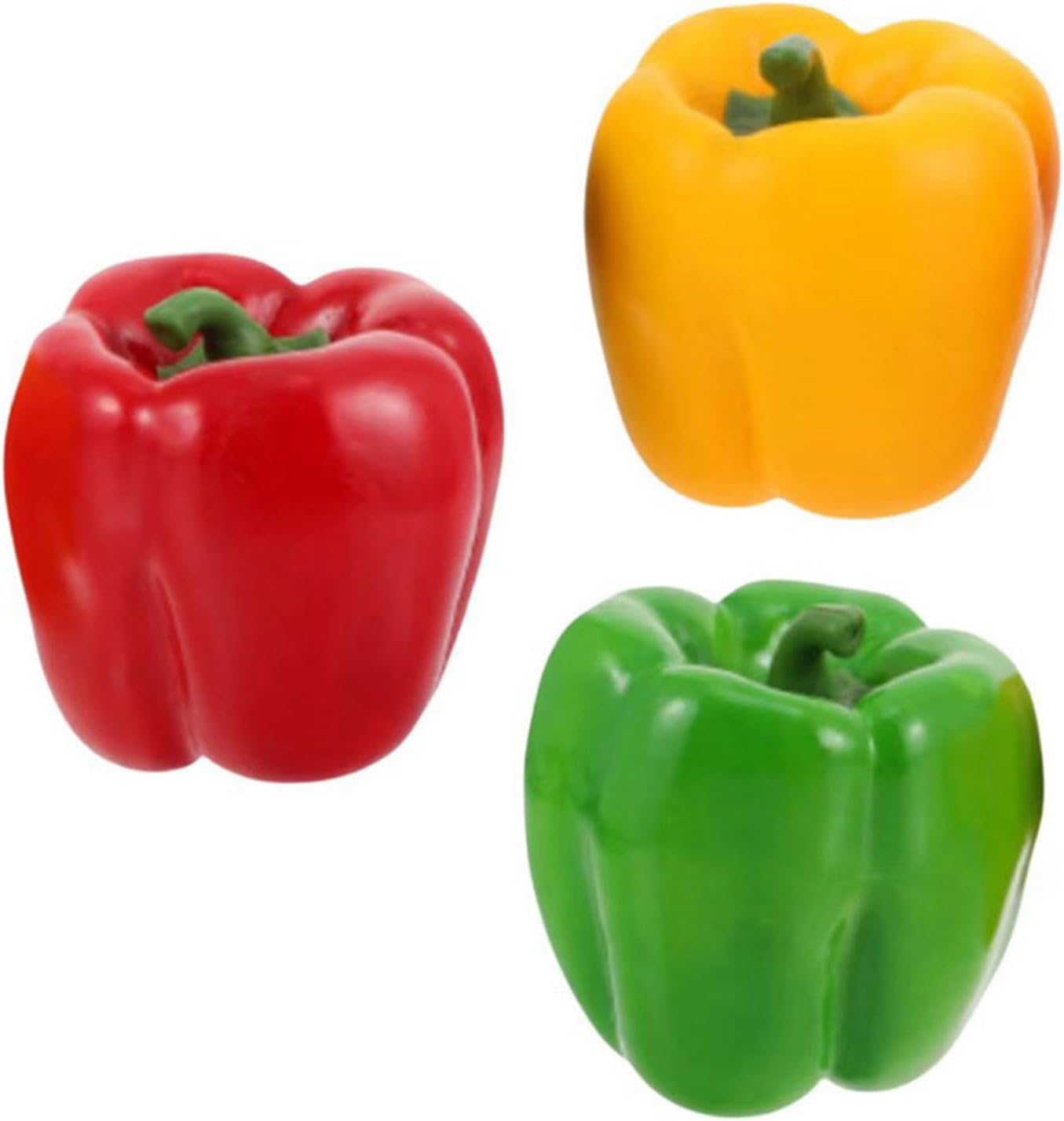 3pc Realistic Artificial Vegetable Skewers for Kitchen and Educational Use