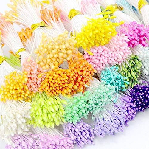 Silver Artificial Flower Stamen 900pcs Lot DIY Wedding Decor