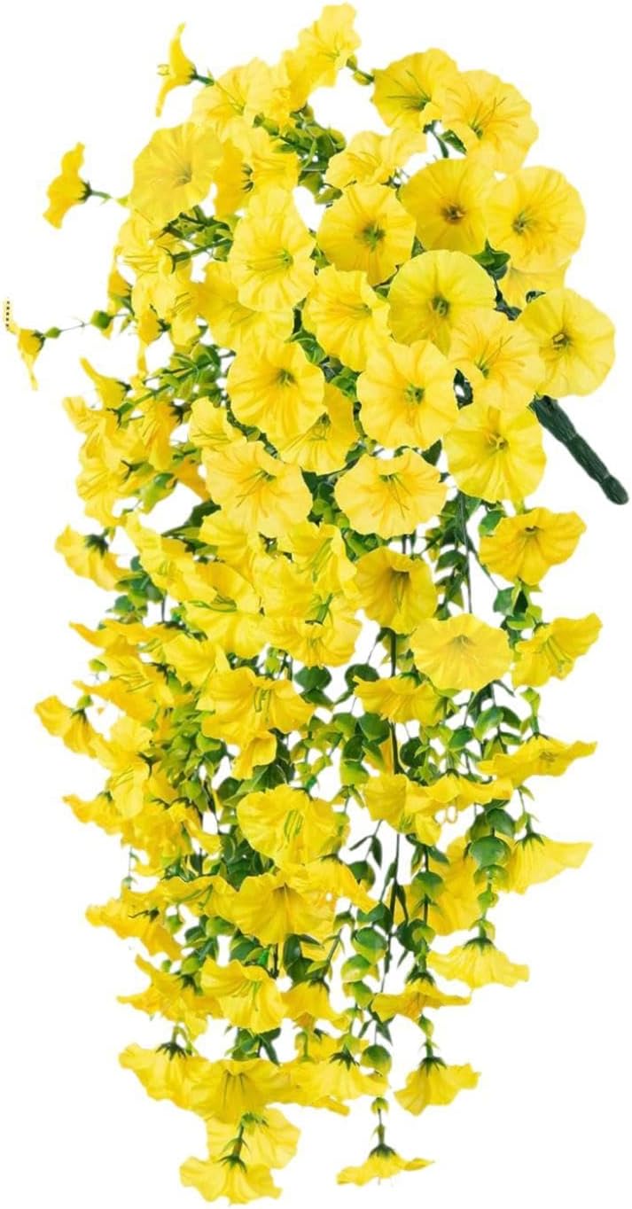 Tachiuwa Artificial Spring Teardrop Swag Wedding Decor Yellow