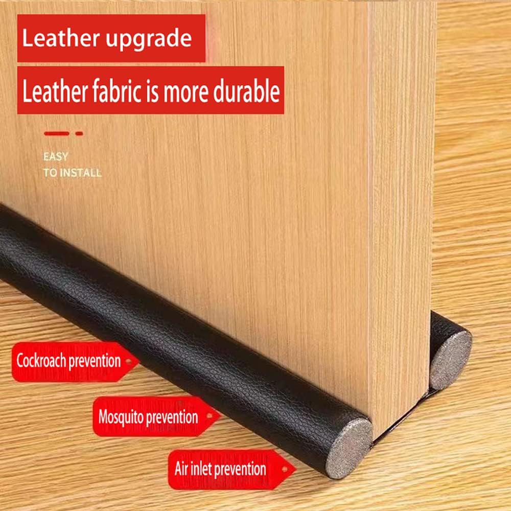 Adjustable Door Draft Stoppers Weather Stripping for Winter Proof Sealing