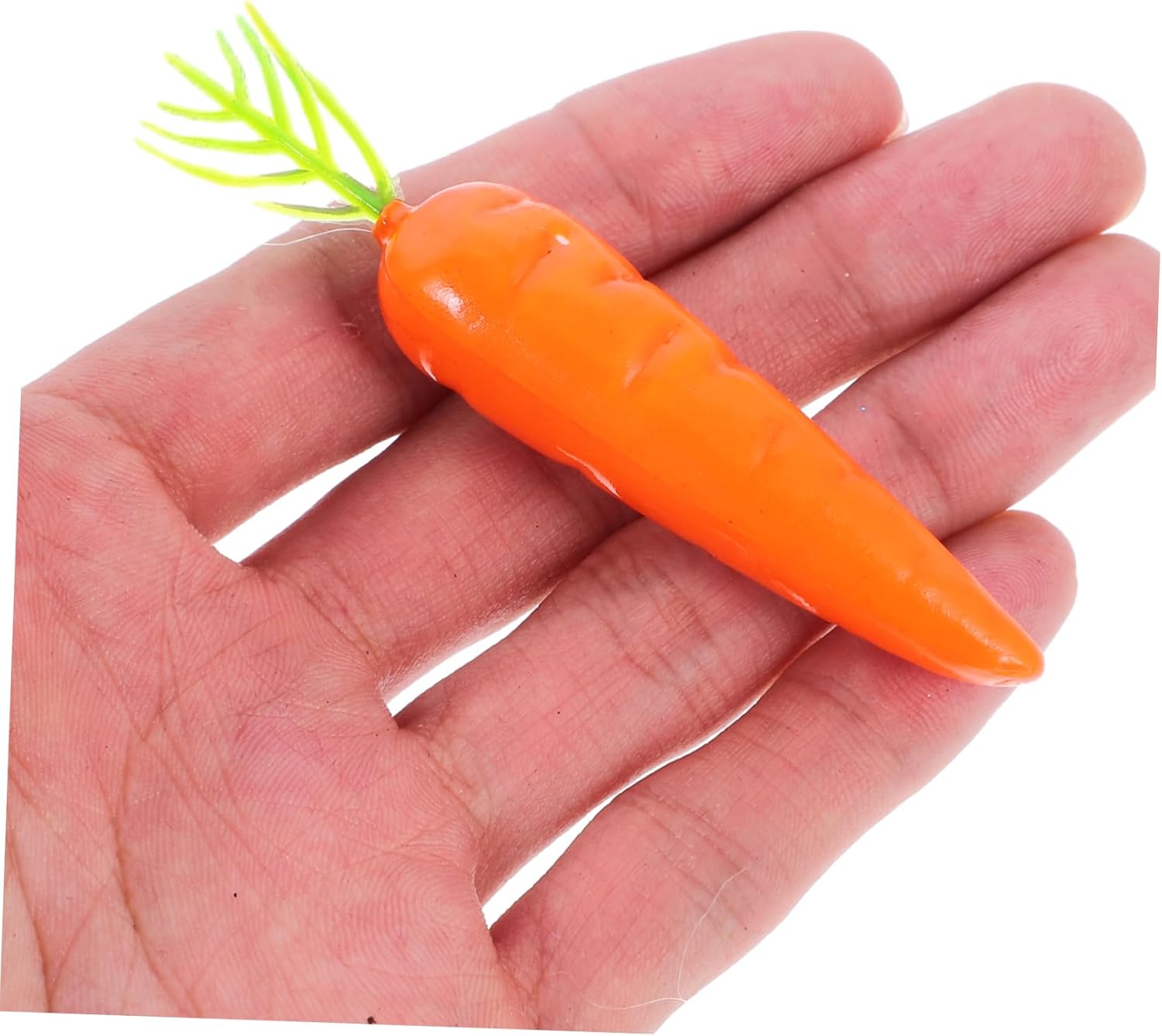 Mini Carrots for Crafts 25pcs - Artificial Vegetables Easter Decor