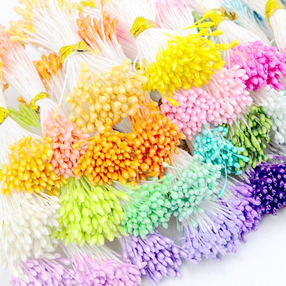 Silver Artificial Flower Stamen 900pcs Lot DIY Wedding Decor