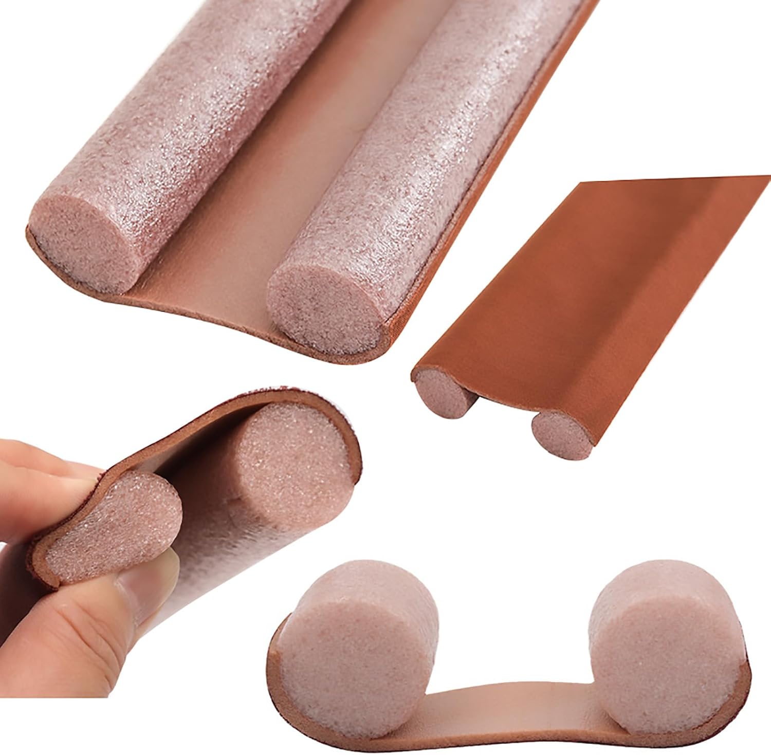 3 Pcs 93 cm Under Door Draft Stoppers Soundproof and Machine Washable
