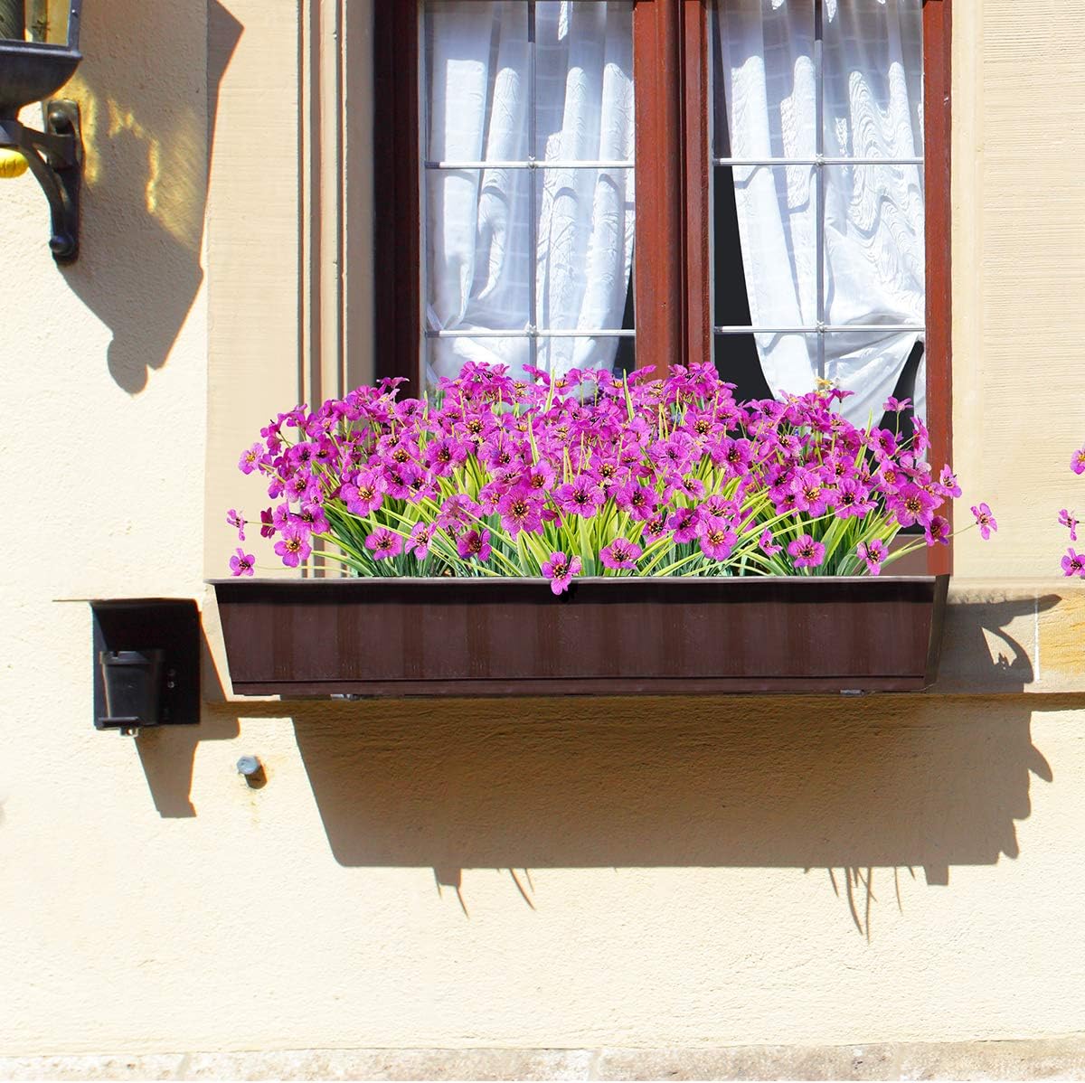 JEMONG 20 Bundles Artificial Flowers UV Resistant