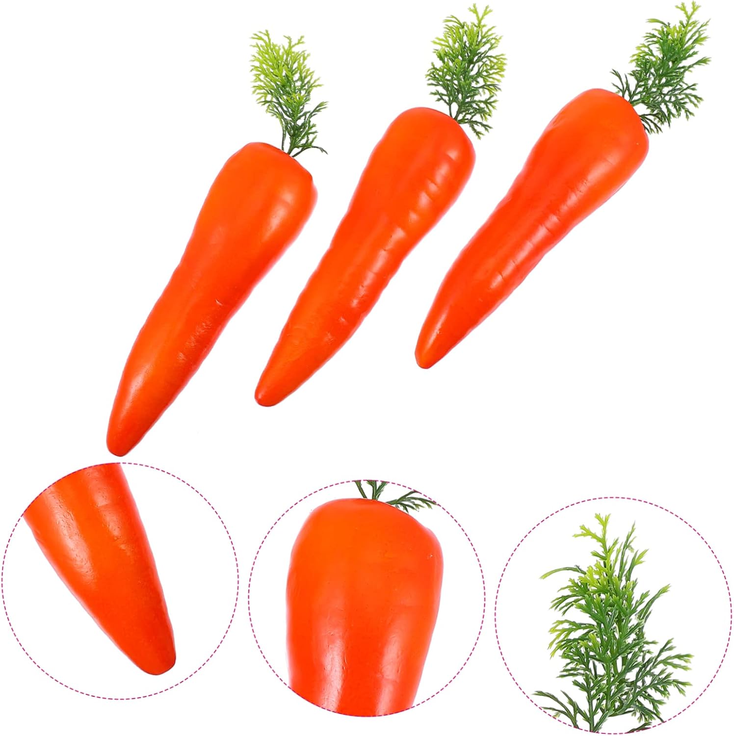 IMIKEYA Artificial Carrots for Easter Decor and Crafts