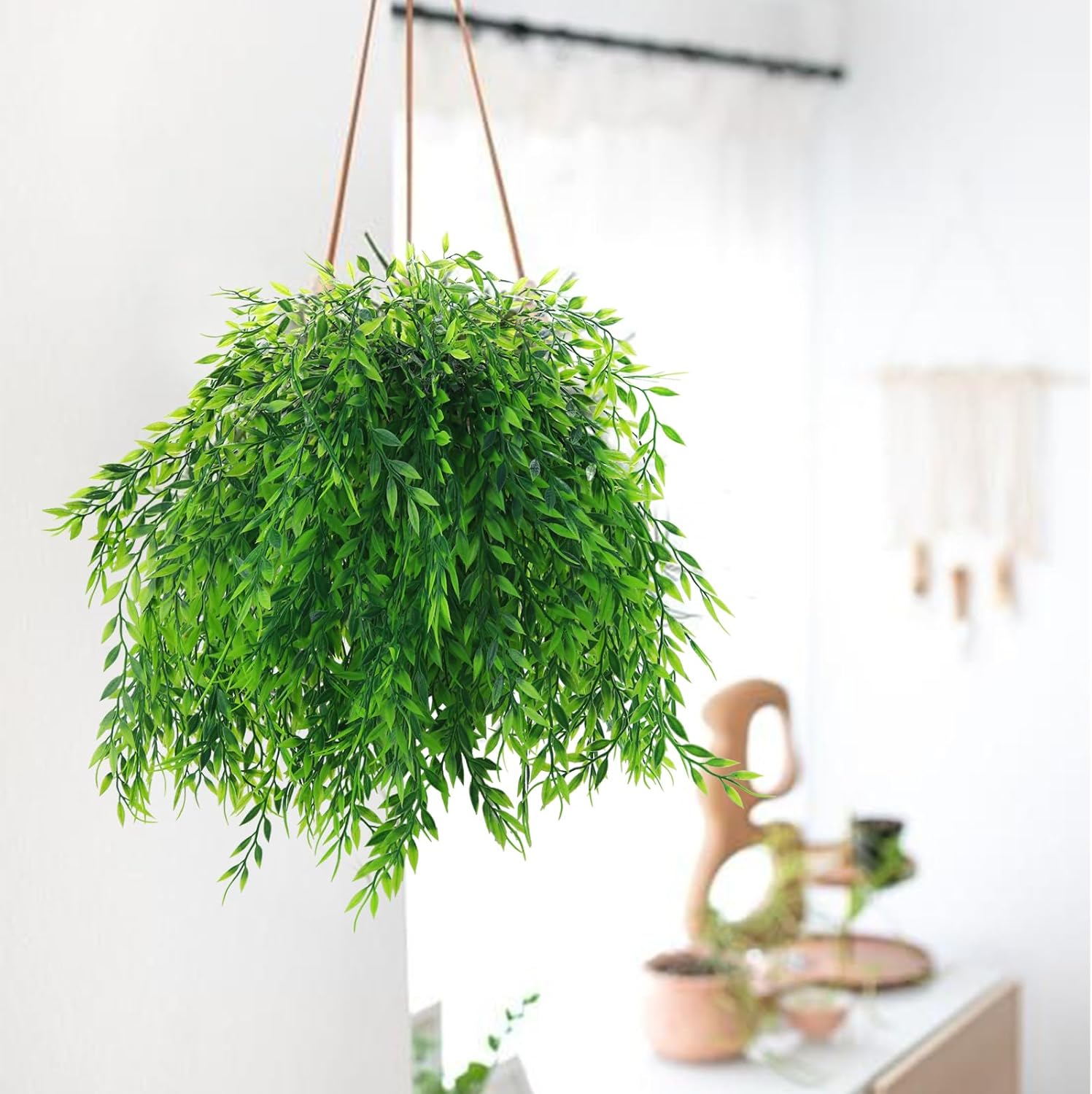 Summer Flower 8Pack Artificial Weeping Willow Plants