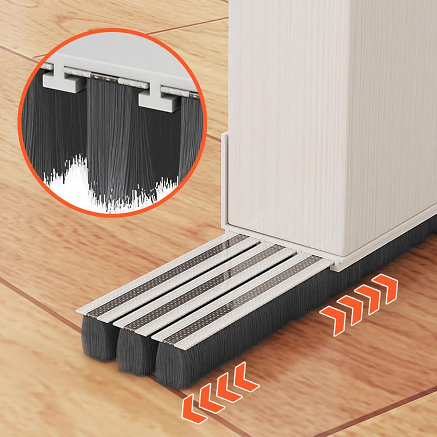 Under Door Draft Stopper Noise Blockers for Front Door Seals