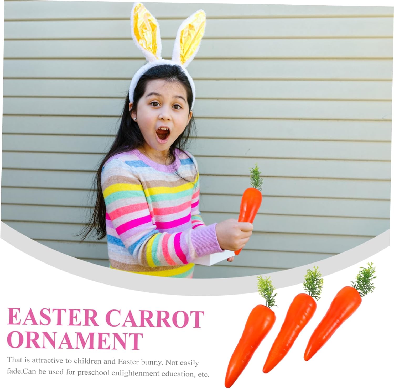 IMIKEYA Artificial Carrots for Easter Decor and Crafts
