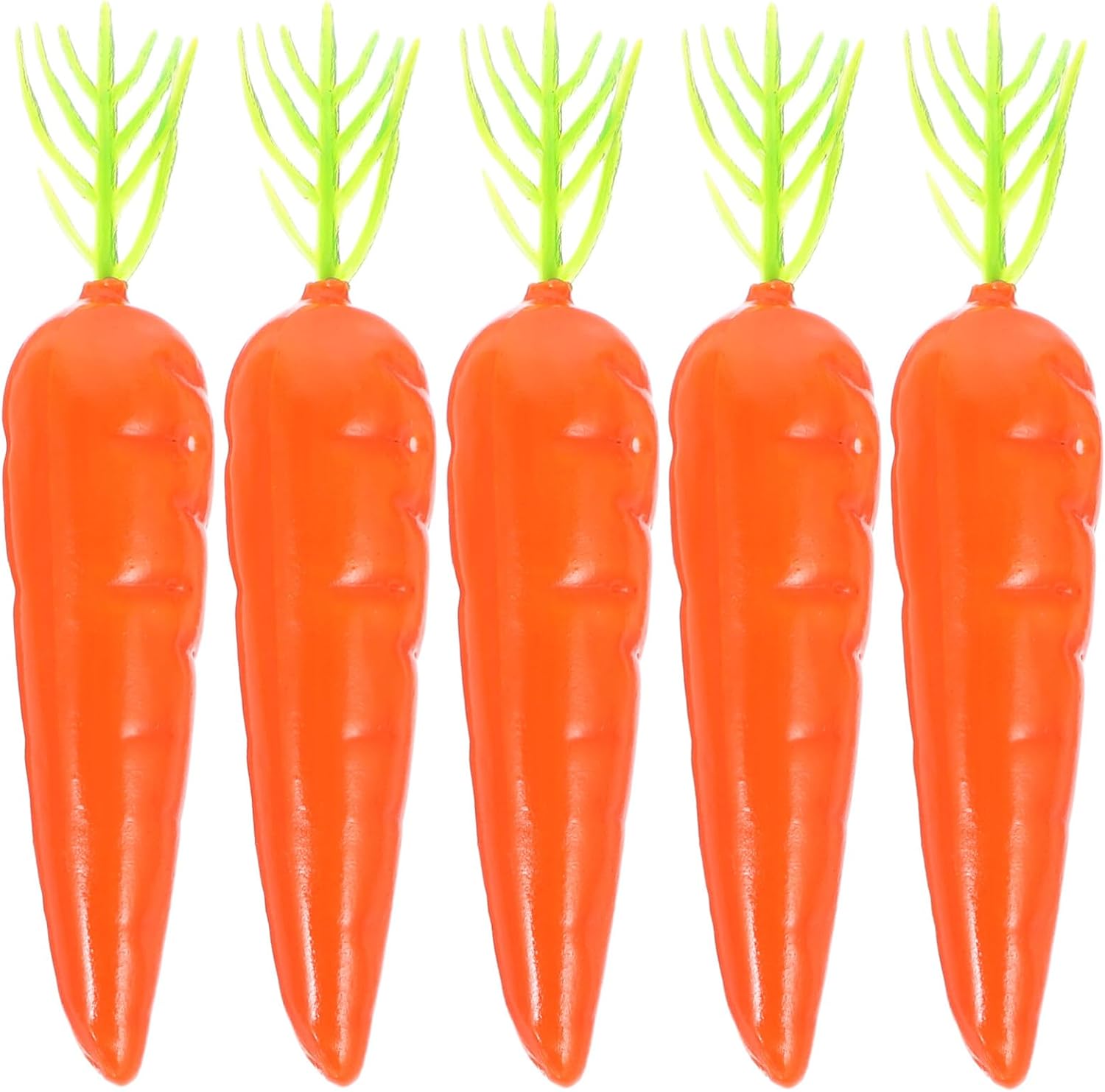 STOBOK Artificial Carrots 25pcs Decorations