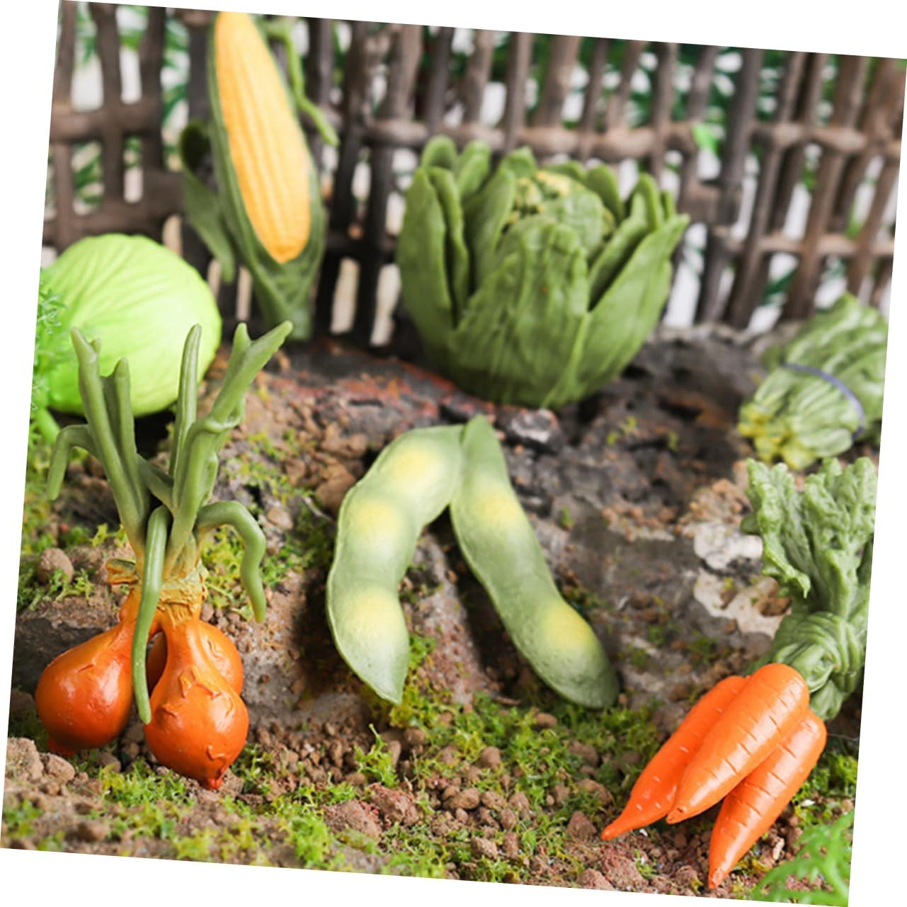 Cabilock Realistic Artificial Vegetable Display Props