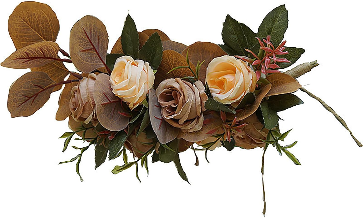 Firlar Artificial Flowers Wedding Chair Decor