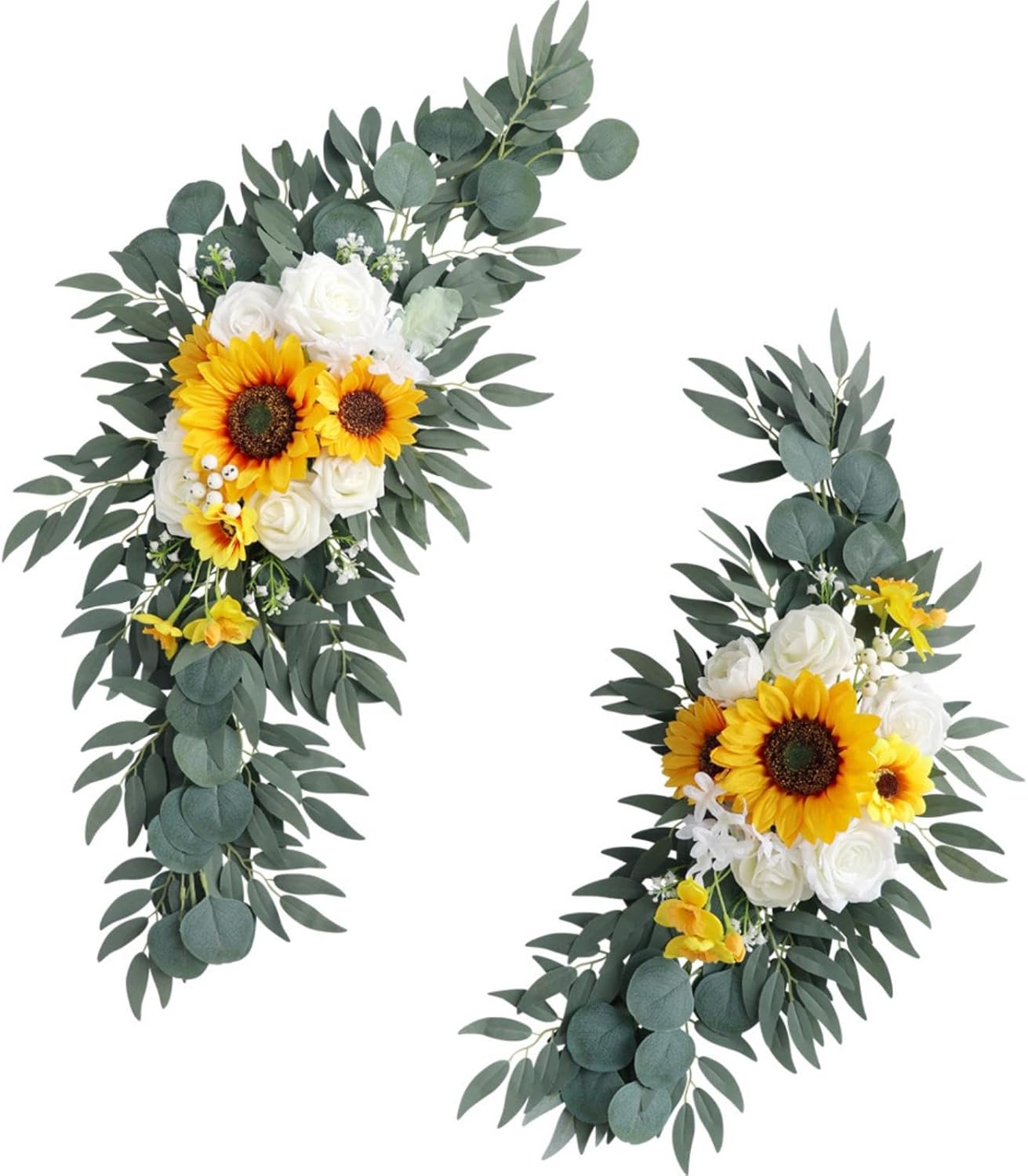 Artificial Wedding Arch Flowers Kit Pack of 2