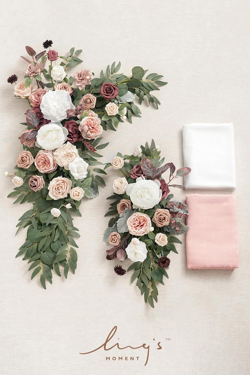 Lings Moment Wedding Arch Flowers Kit Pack of 4
