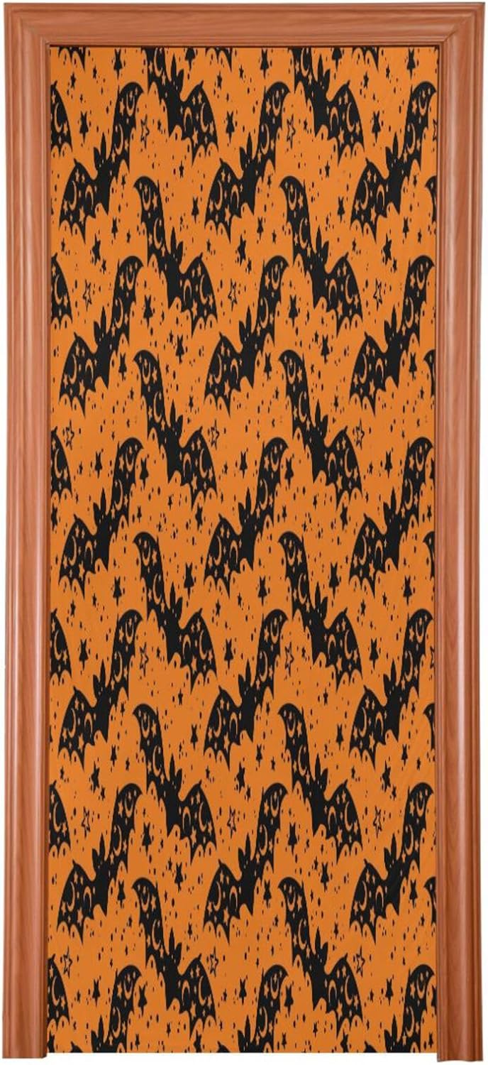 Susiyo Many Bats Halloween Door Cover
