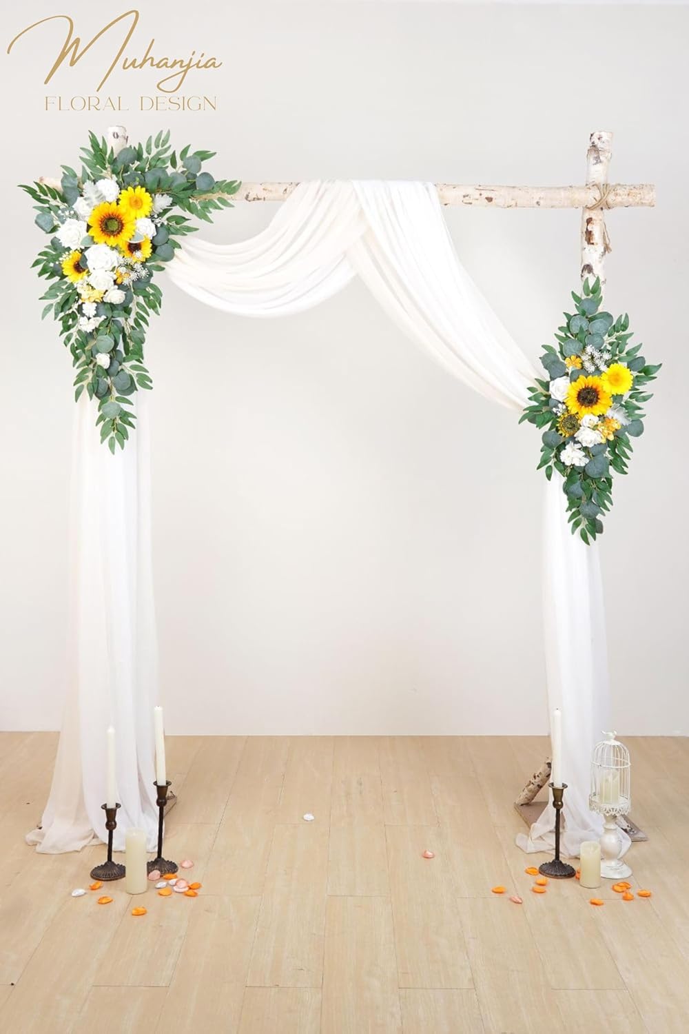 Artificial Flower Arch Decor Kit 4 Pieces