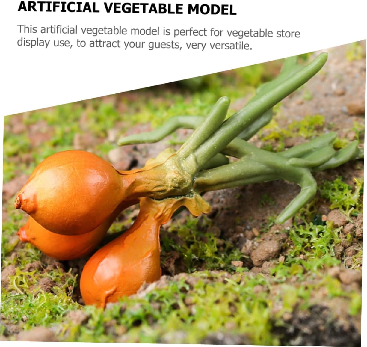 Cabilock Realistic Artificial Vegetable Display Props