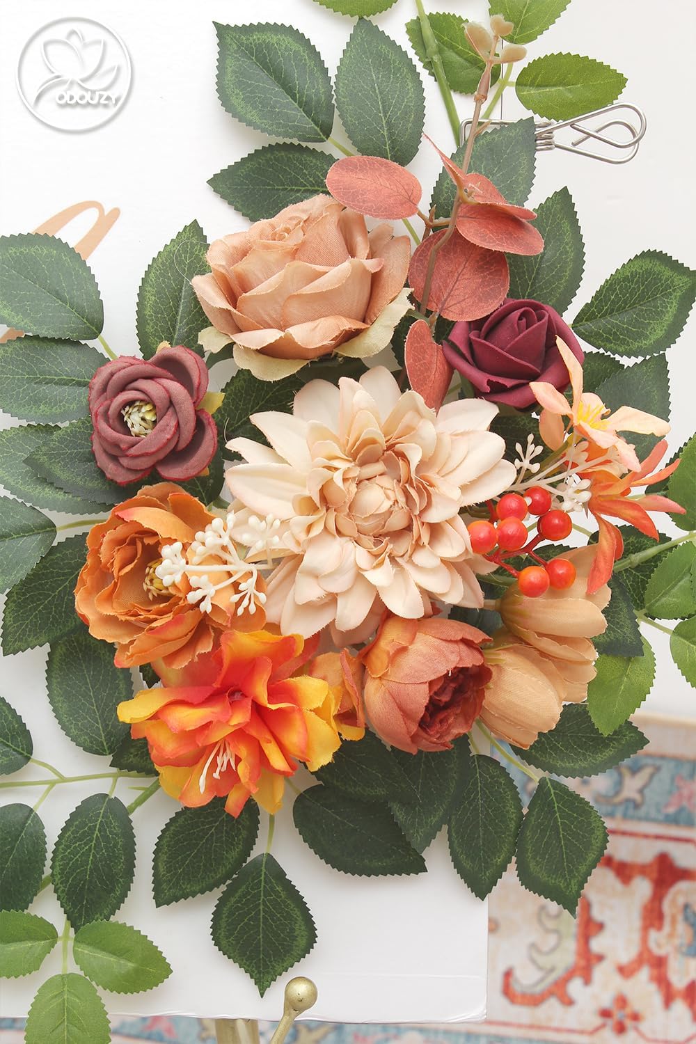 Pack of 2 Artificial Wedding Arch Flowers