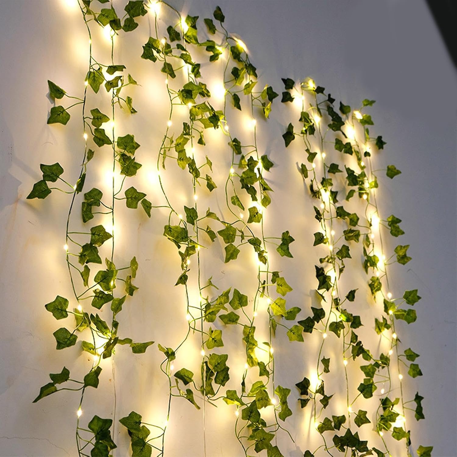 RECUTMS Artificial Ivy Vines 250 FT 36 Pack LED Light Garland