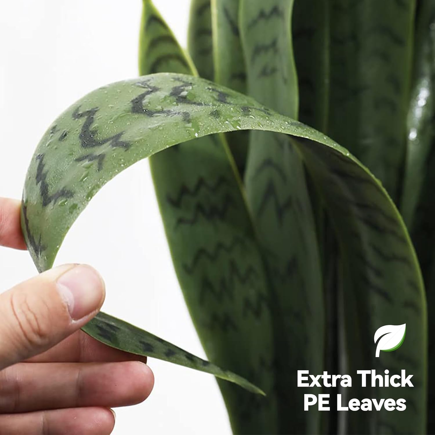 Solution4Patio 3ft Artificial Snake Plant for Home Office Decor