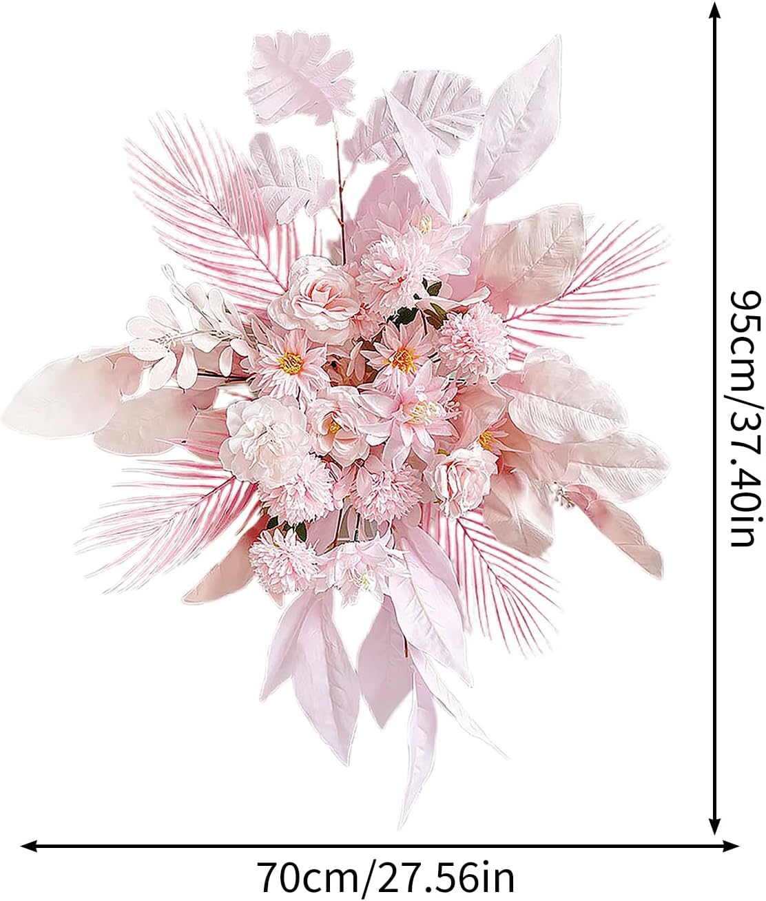 Marooma Artificial Wedding Arch Flowers 374 Inch