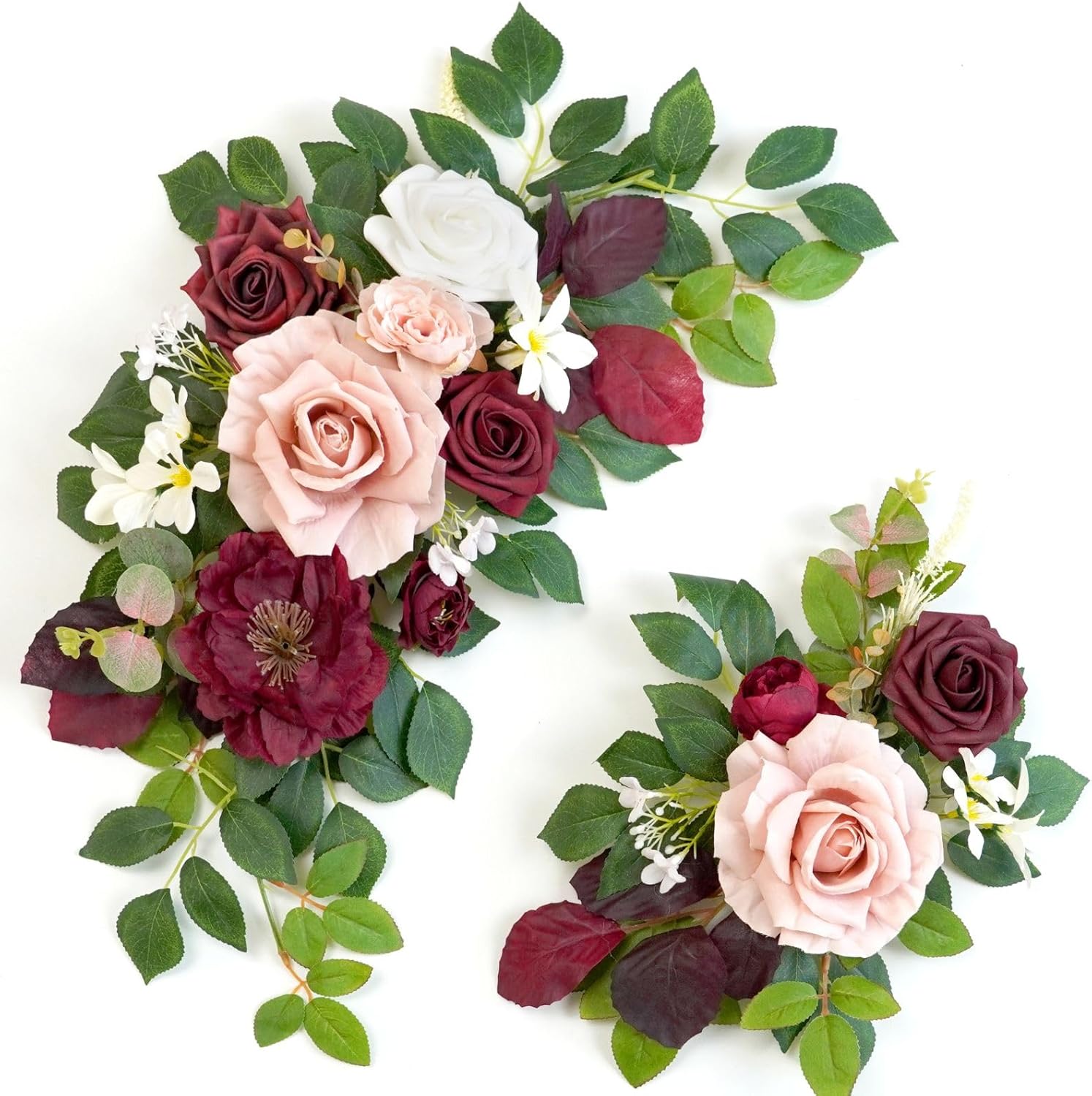 Piklado Wedding Decor Welcome Sign Flower Backdrop Garland 1