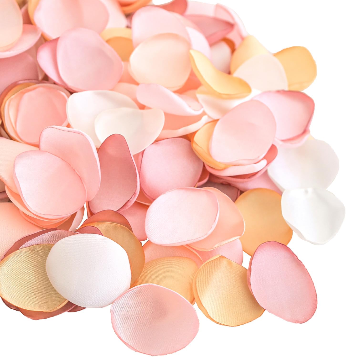 Lookein 300pcs Rose Petals Satin for Wedding Decorations