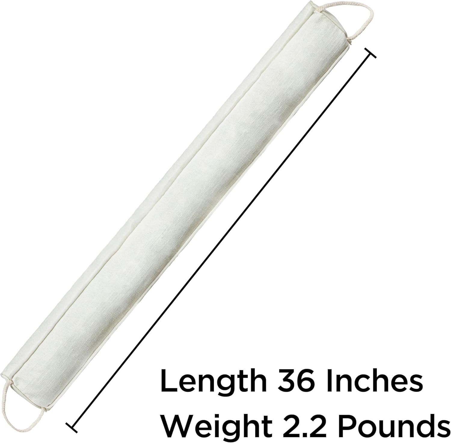 Habibee 36 Inch Door Draft Stopper Beige