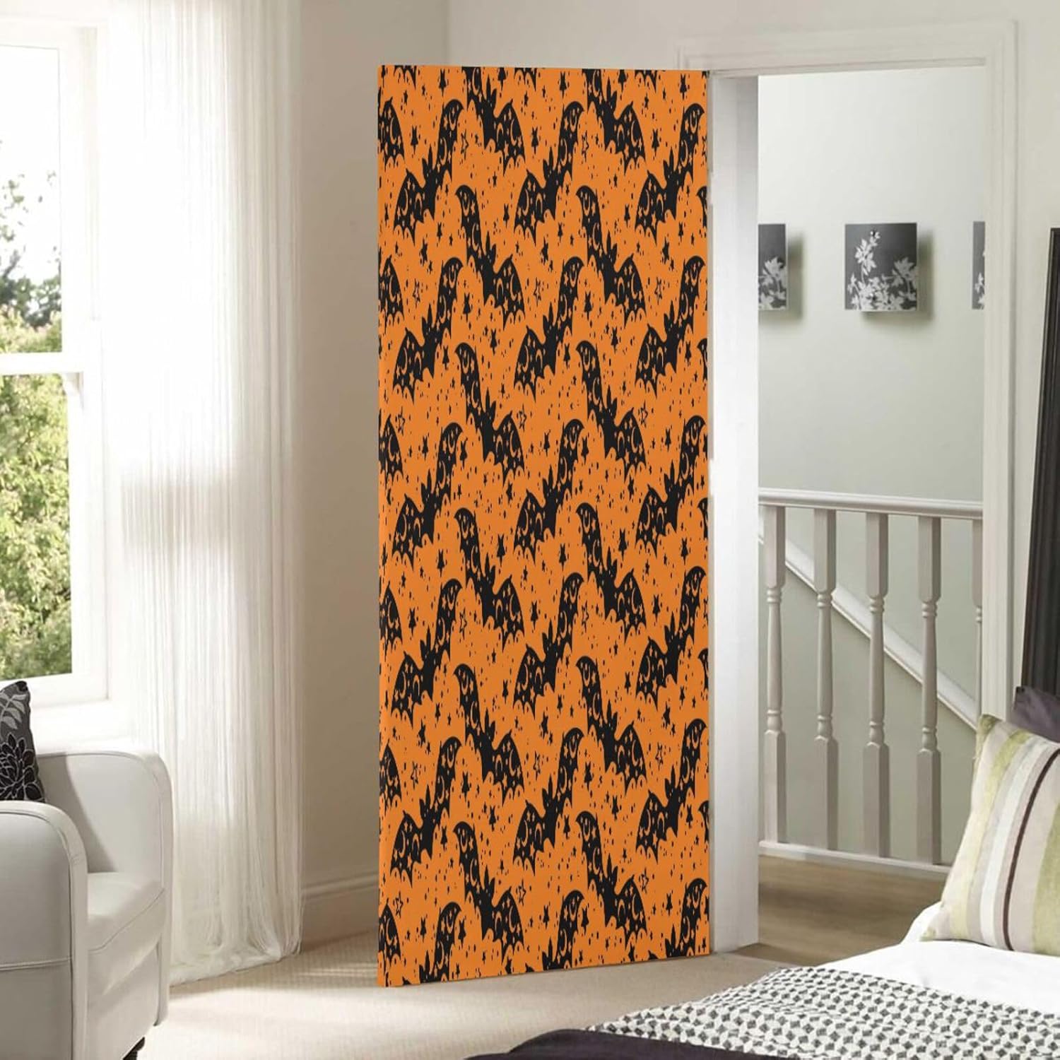 Susiyo Many Bats Halloween Door Cover