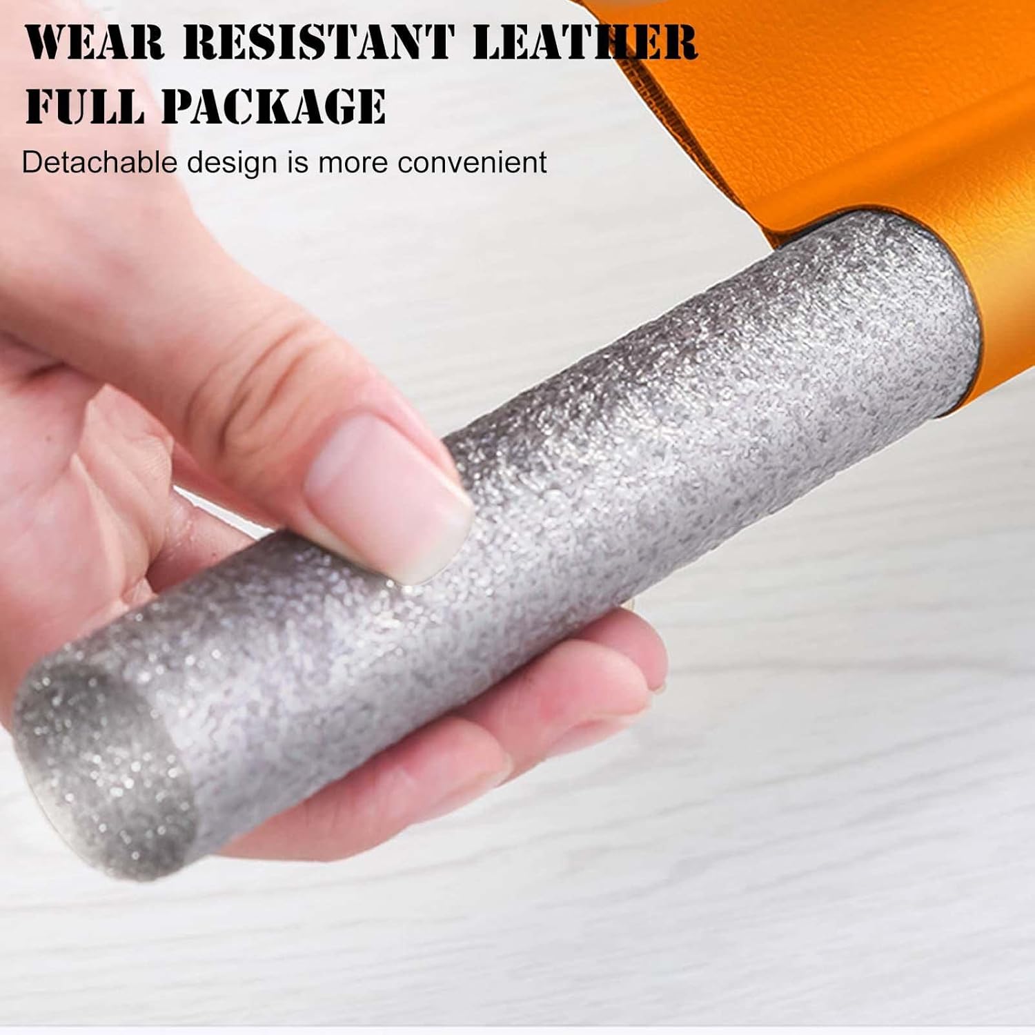 Door Split Blocker with Odor and Draft Protection Orange