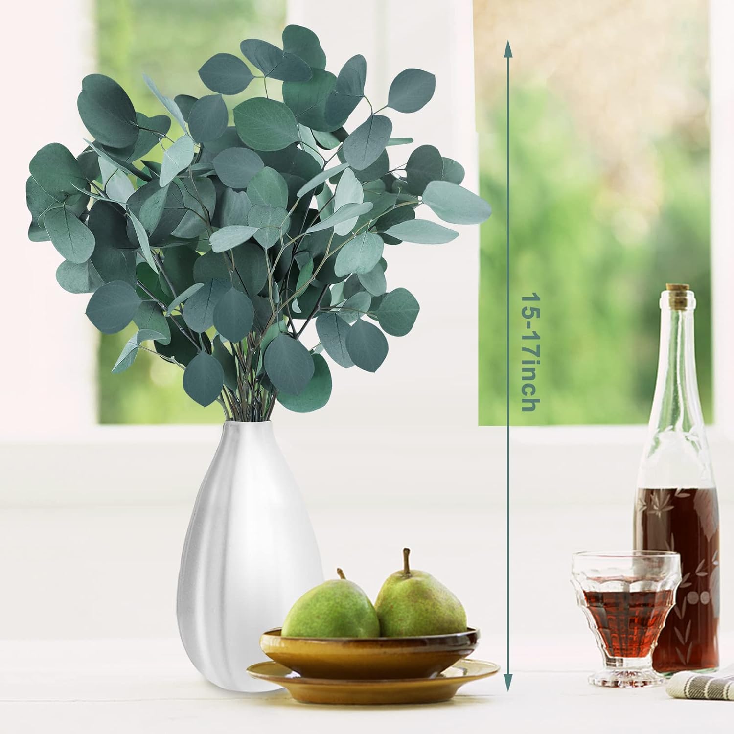 Saipro Dried Eucalyptus Stems for Wreath and Home Decor