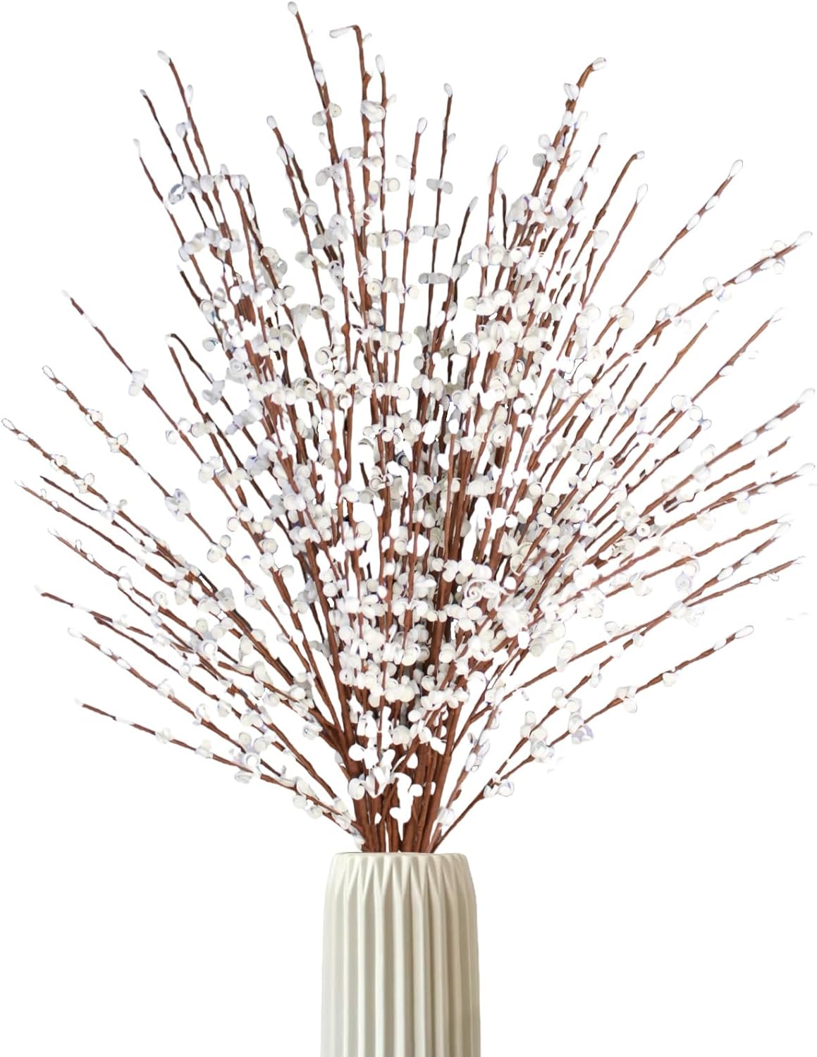 DoubleWood 10 Pcs 295 Inch Artificial Winter Jasmine Flowers