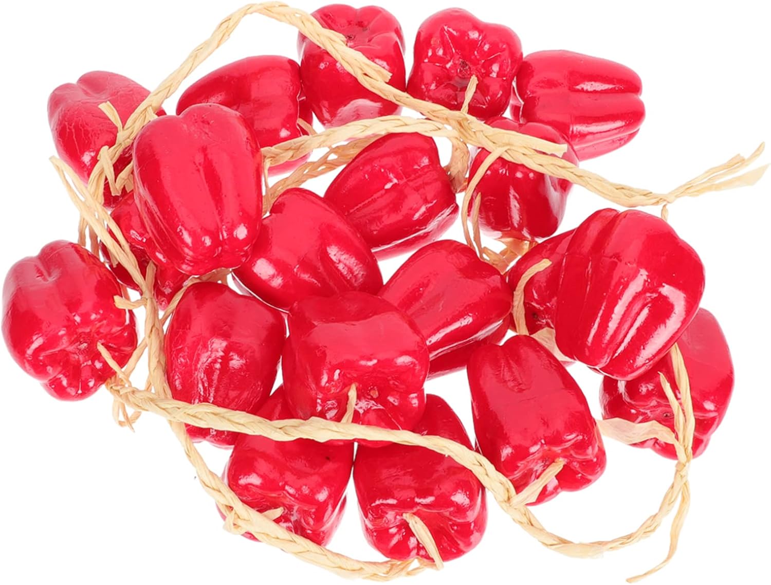 Vaguelly Artificial Pepper Pendants 5Pcs Farmhouse Decor