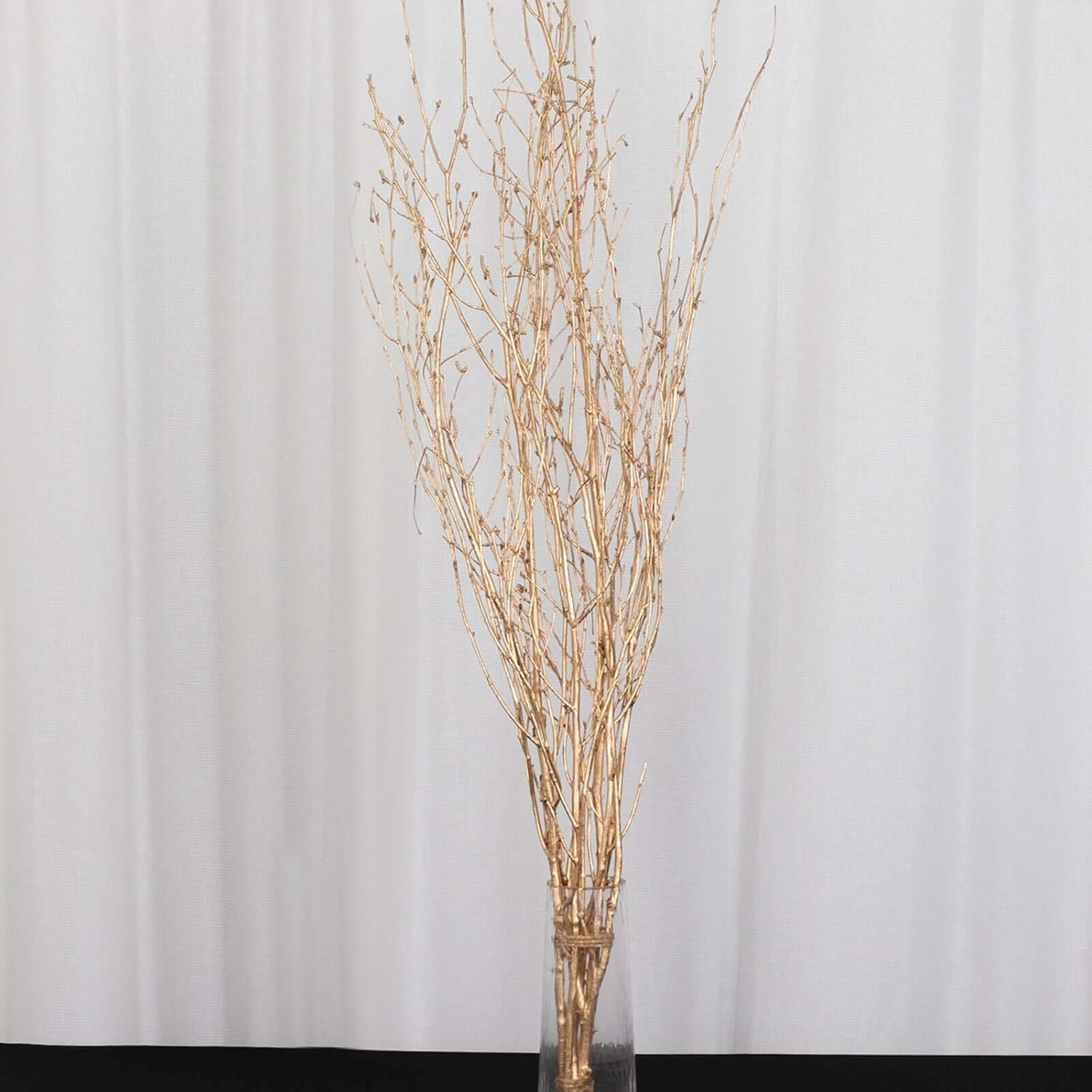 Efavormart 6 Pack Metallic Gold Birch Branches 46 Inch Vase Fillers
