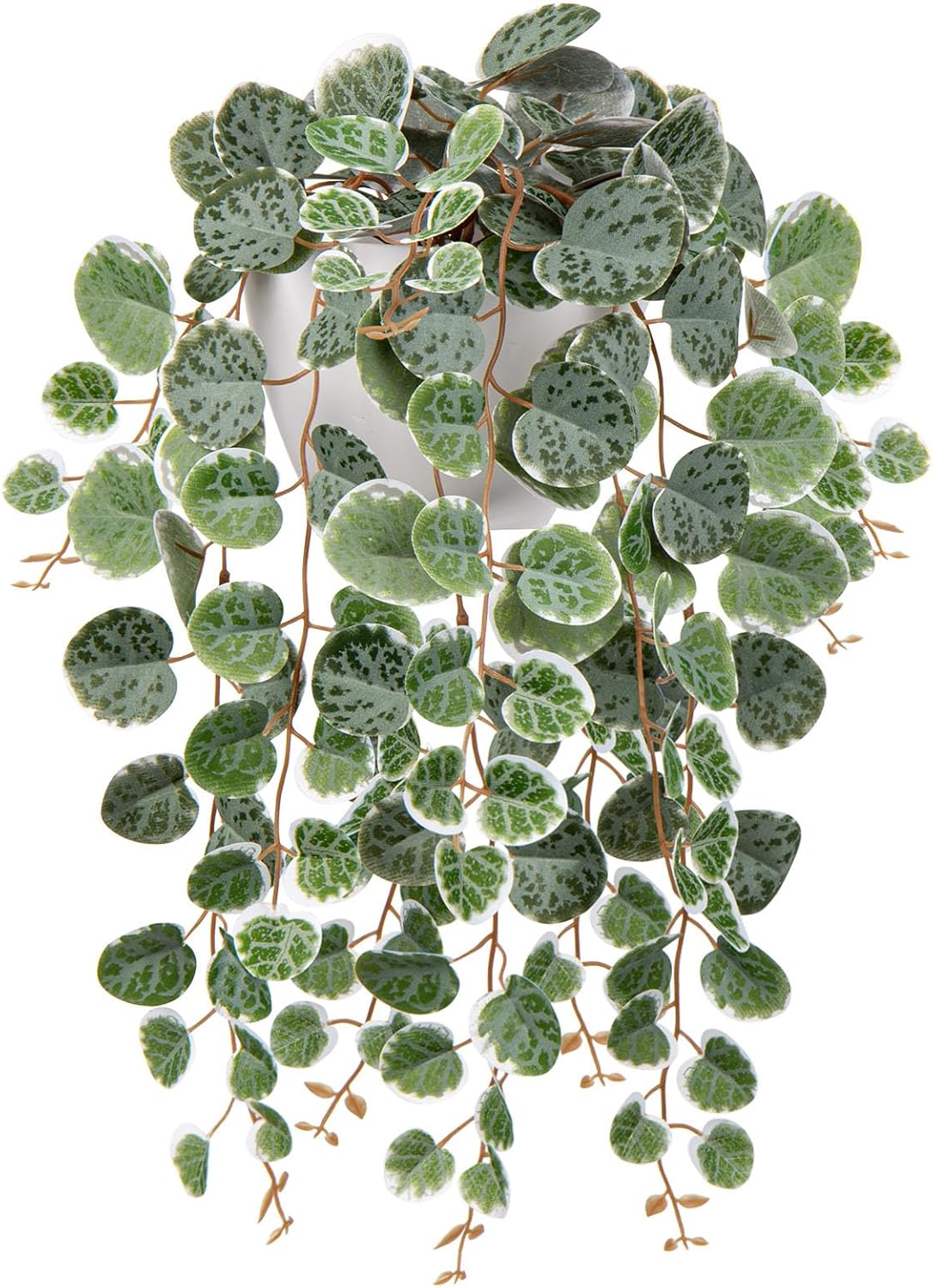 Briful Faux String of Hearts Plant 17 Inch Hanging Decor