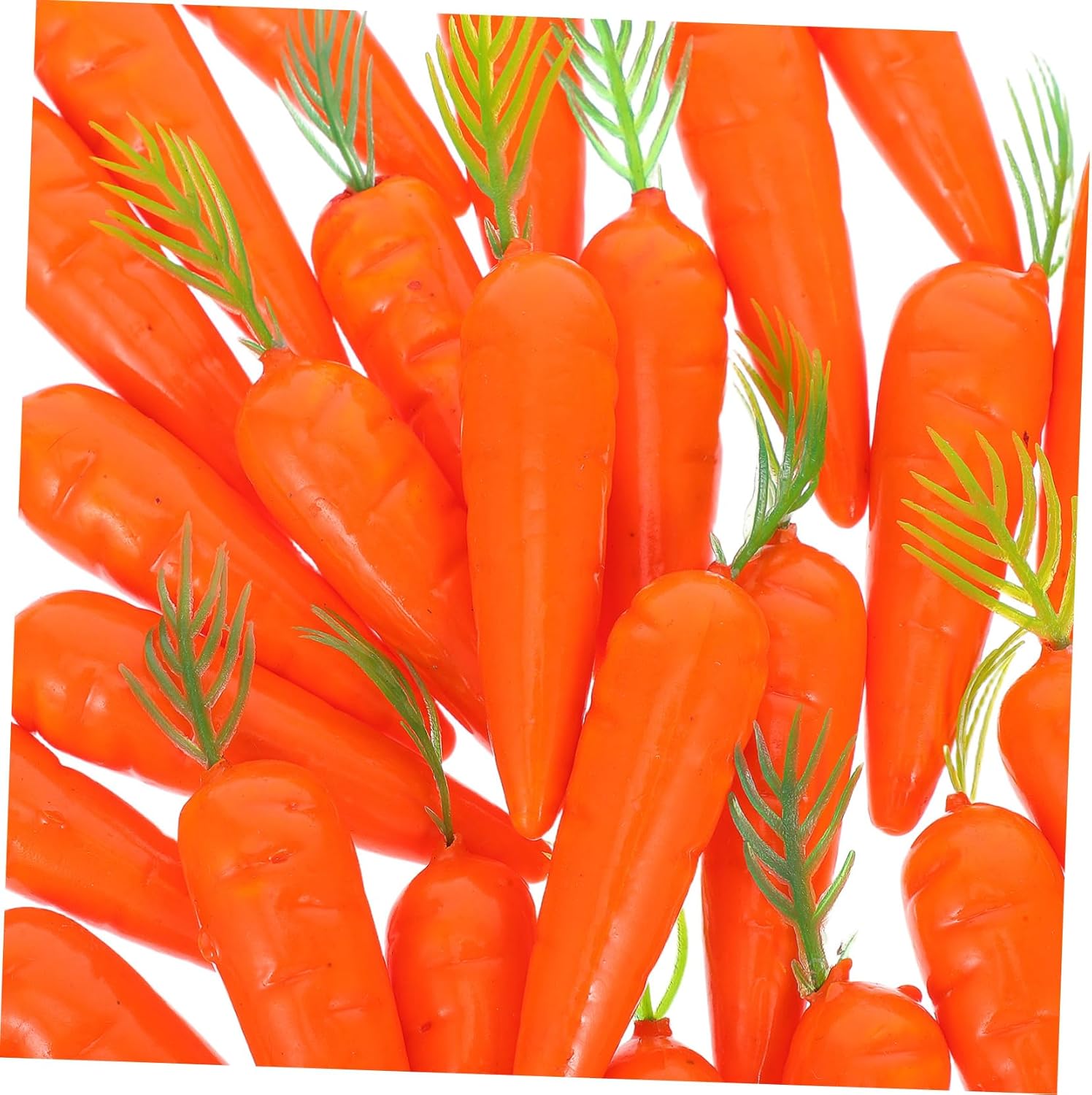 Cabilock 30pcs Artificial Carrots for Home Decor