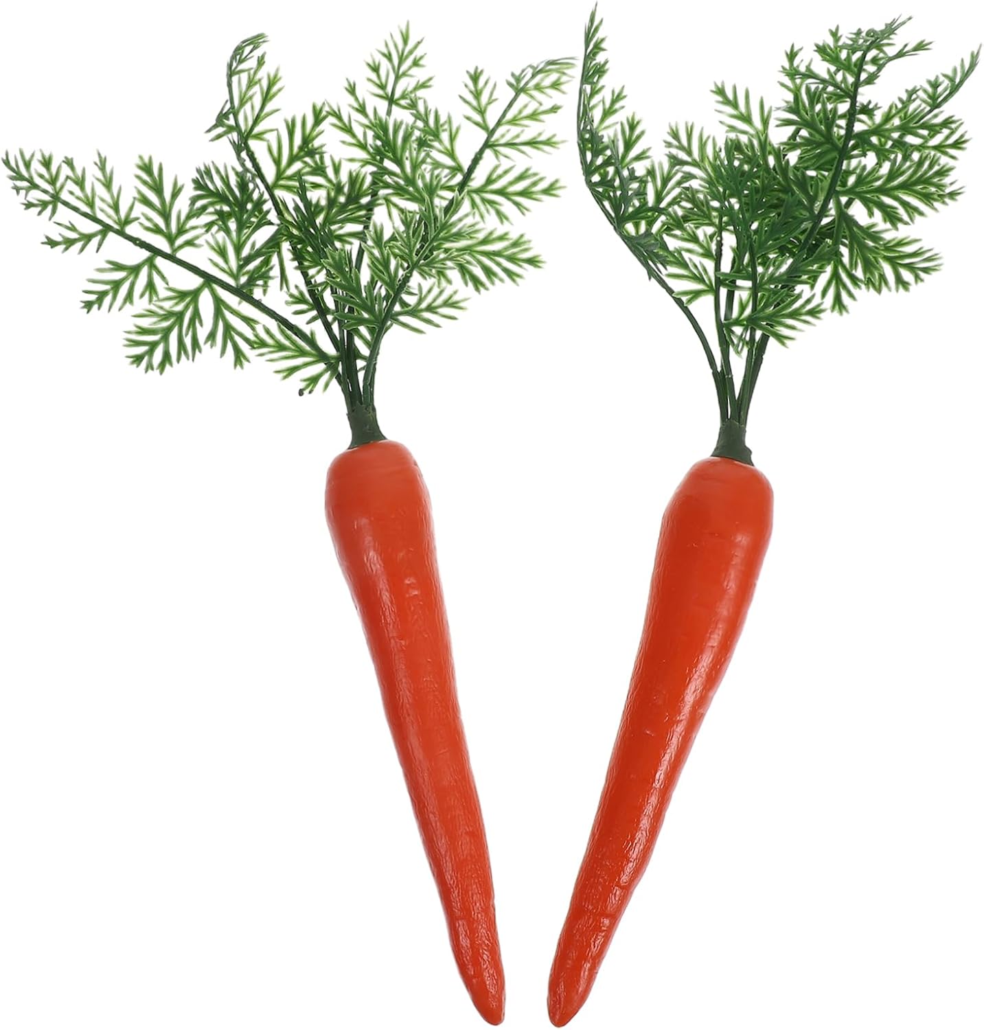 STOBAZA 2Pcs Lifelike Carrot Decoration Models