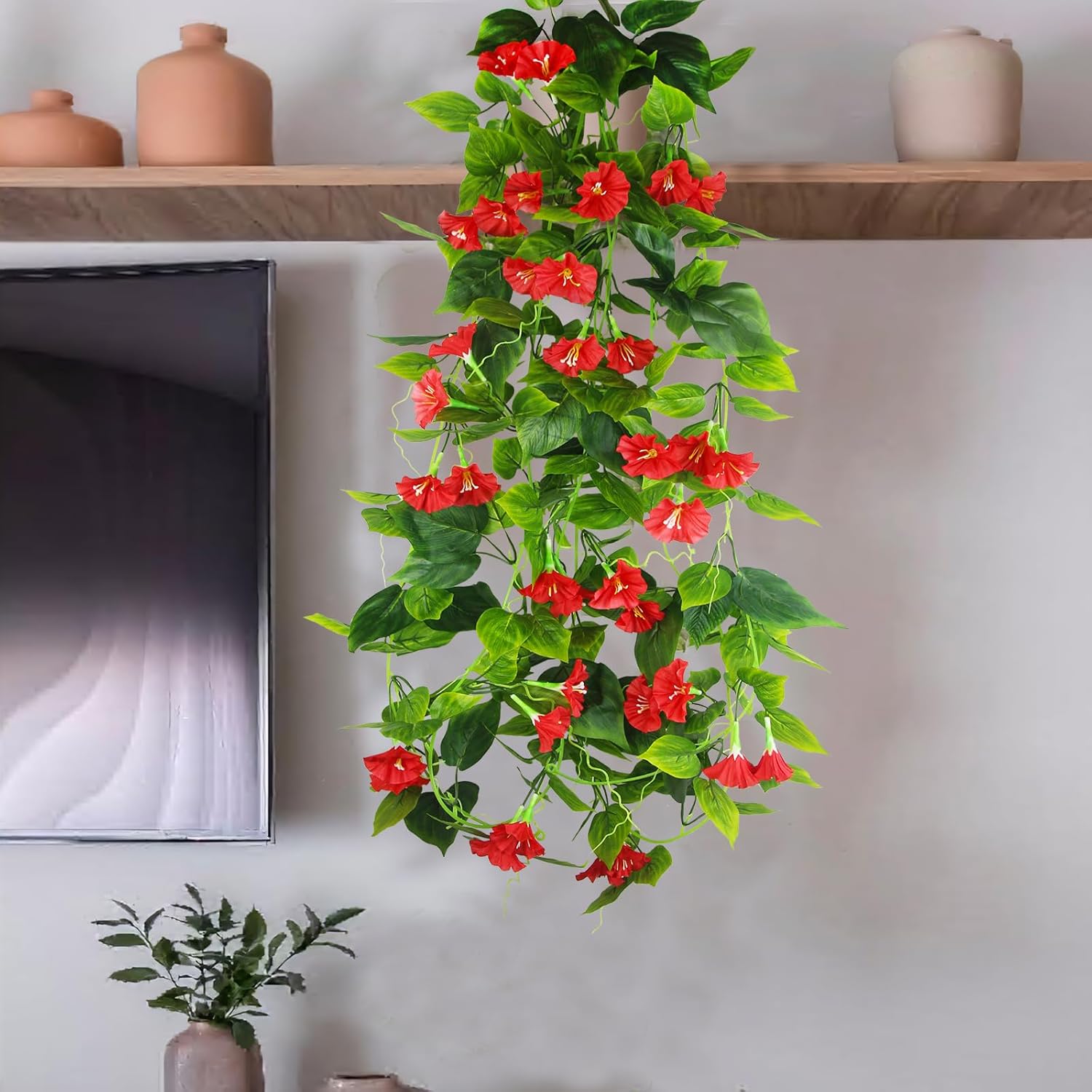 CISDUEO 2 Pcs Artificial Vines for Outdoor Decor